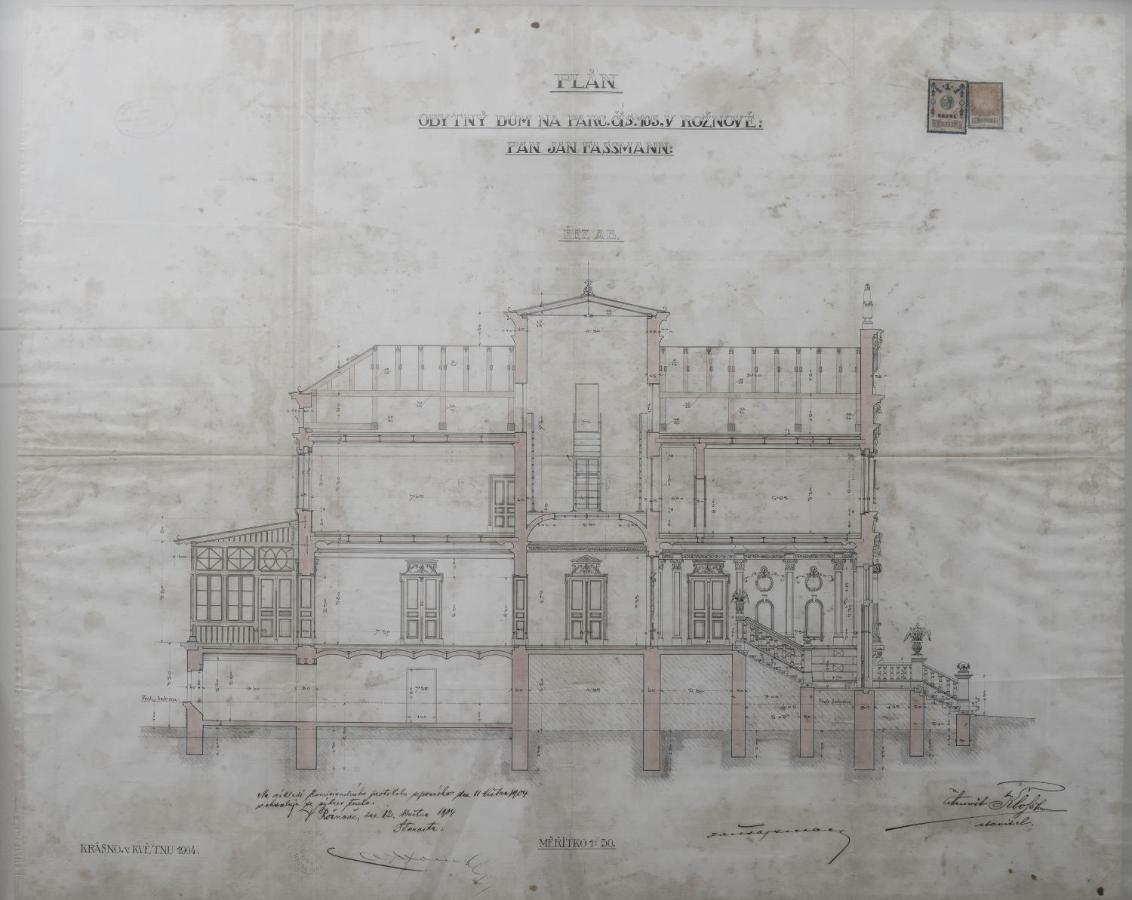 Villa Rosenaw Rožnov pod Radhoštěm Eksteriør bilde
